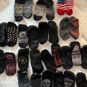 Epic lot of Pure Barre socks. Preowned. Various conditions